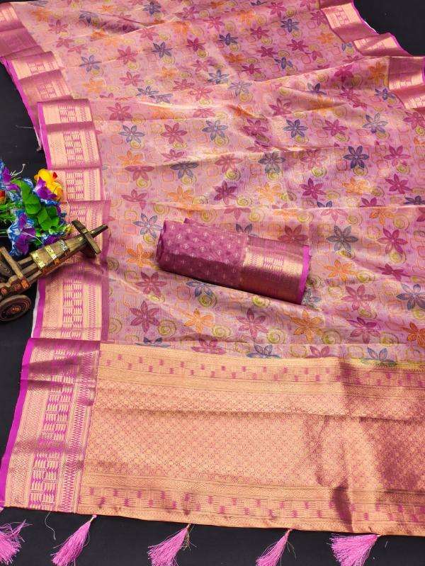 GC soft jacquard digital print Buy wholesale sarees online
