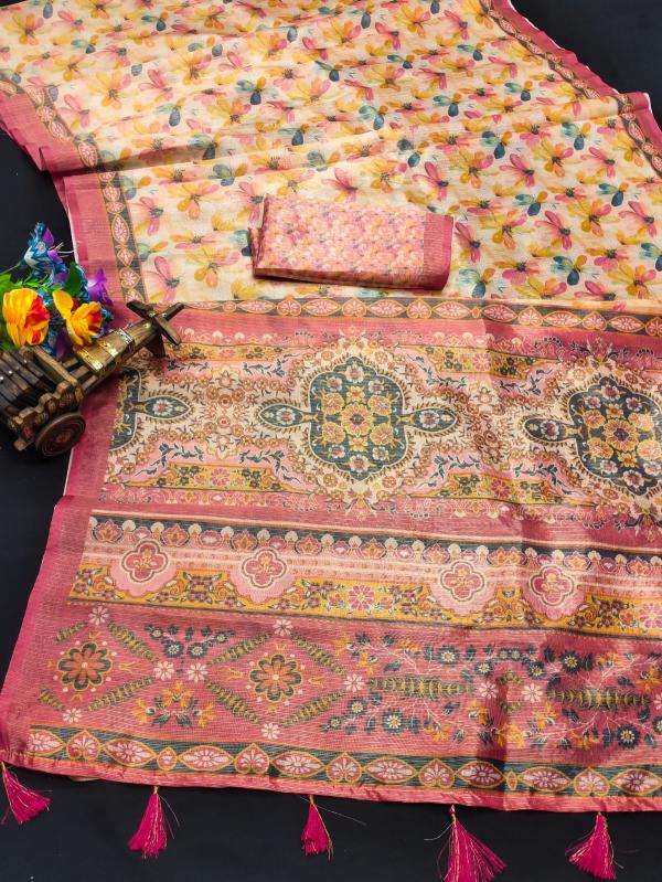GC soft jacquard digital print Buy wholesale sarees online