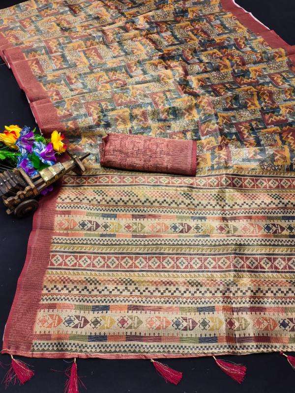 GC soft jacquard digital print Buy wholesale sarees online