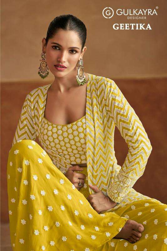 Gulkayra designer geetika salwar suits manufacturers in India