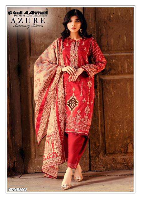 Gullahmed azure vol-3 Online dress material shopping in Mumbai