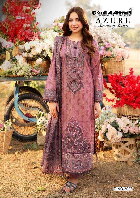 Gullahmed azure vol-3 Online dress material shopping in Mumbai