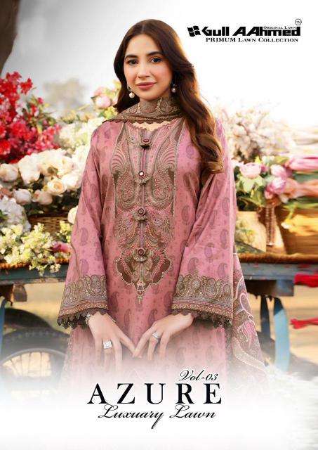 Gullahmed azure vol-3 Online dress material shopping in Mumbai