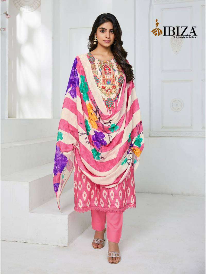 Ibiza Carnival Bemberg Maslin  Wholesale salwar kameez online shopping
