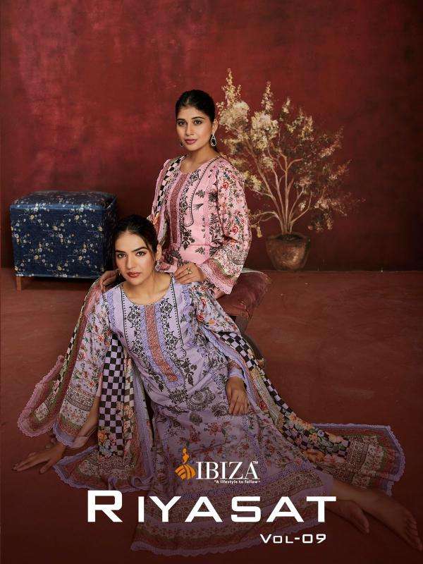 Ibiza riyasat vol 9 Latest dress materials in Mumbai