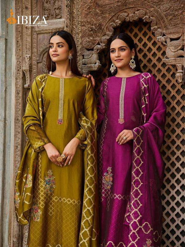 Ibiza sukoon Designer dress materials wholesale