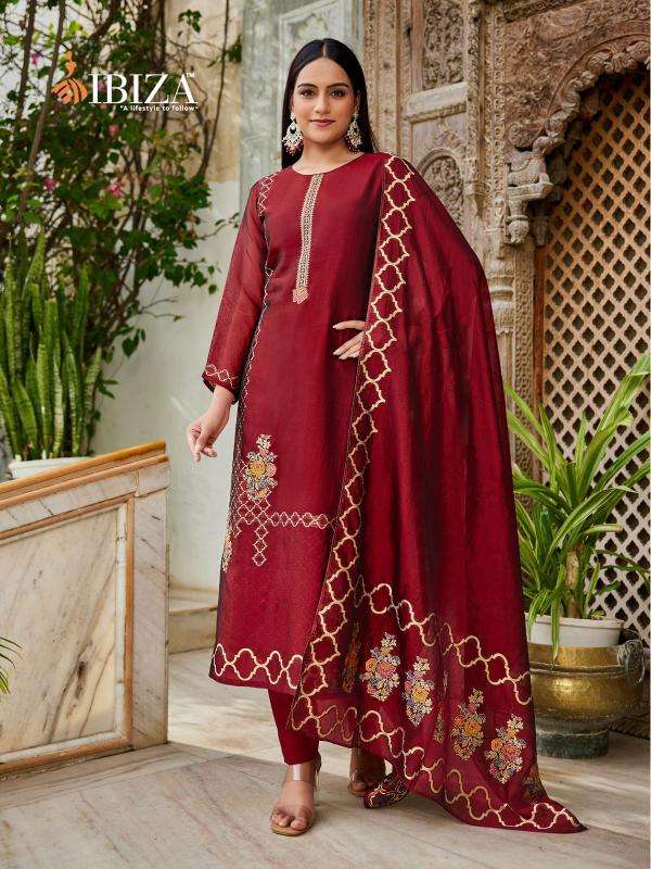 Ibiza sukoon Designer dress materials wholesale