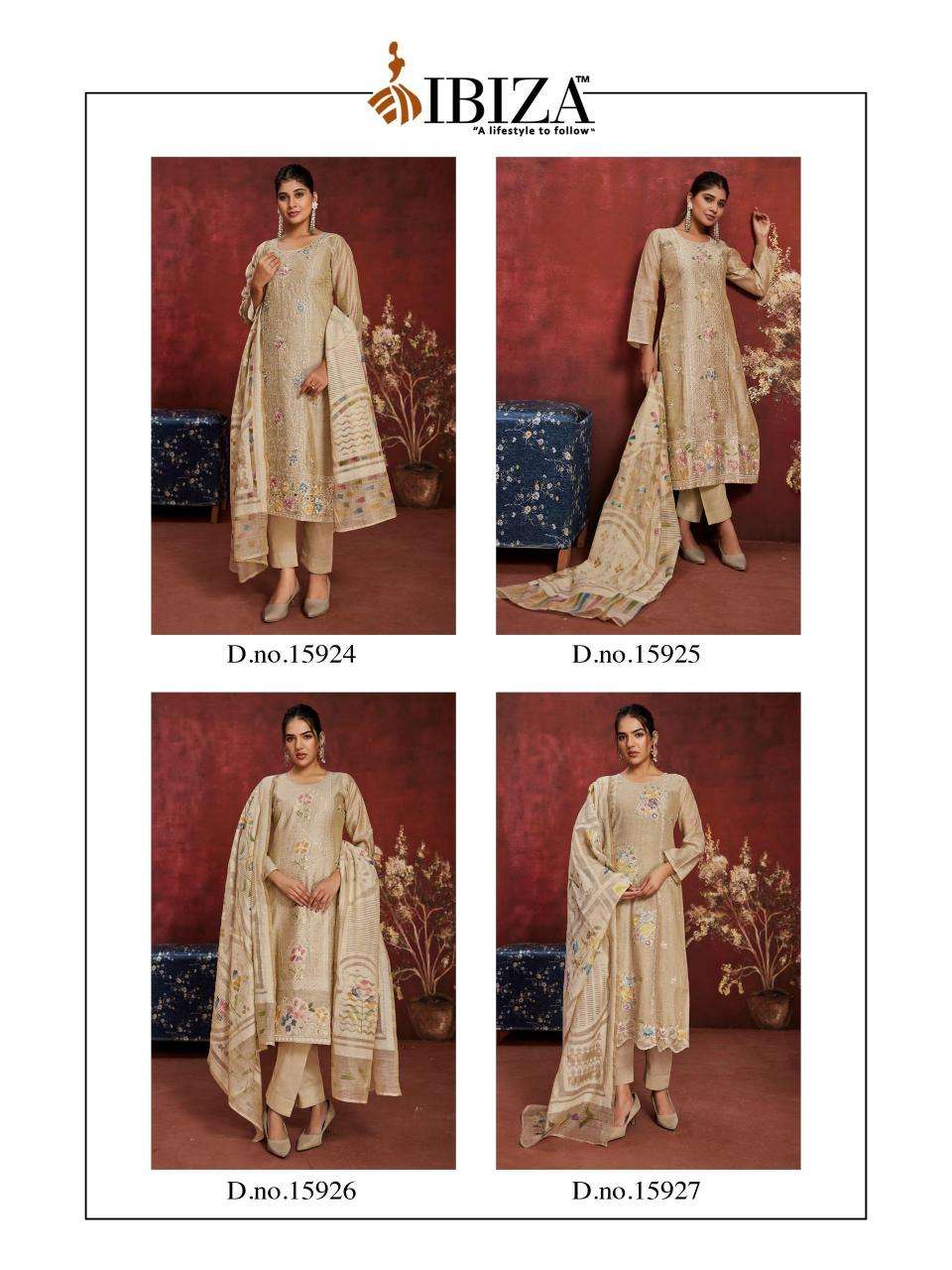 Ibiza tanishq dress materials wholesale suppliers in Mumbai