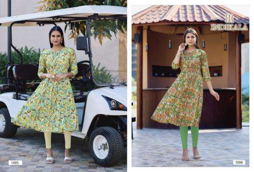 Indikala kushals Latest kurti designs for wholesale