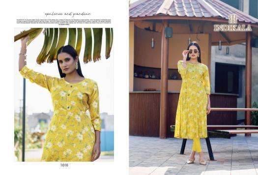 Indikala kushals Latest kurti designs for wholesale
