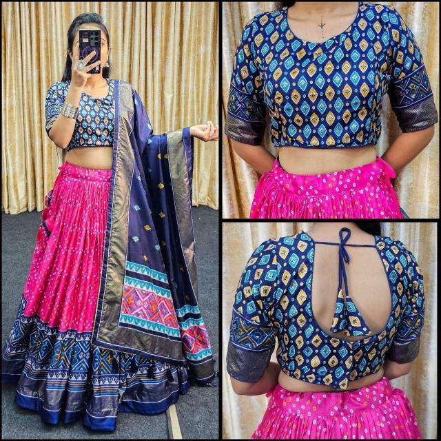 Janvi Tussar Silk wholesale lehenga market in indore