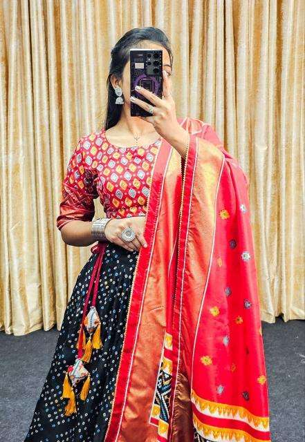 Janvi Tussar Silk wholesale lehenga market in indore