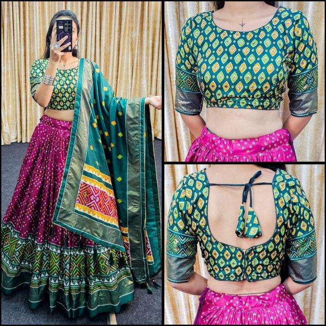 Janvi Tussar Silk wholesale lehenga market in indore