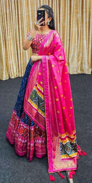 Janvi Tussar Silk wholesale lehenga market in indore