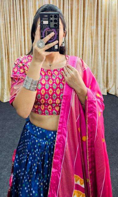 Janvi Tussar Silk wholesale lehenga market in indore