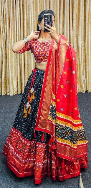 Janvi Tussar Silk wholesale lehenga market in indore