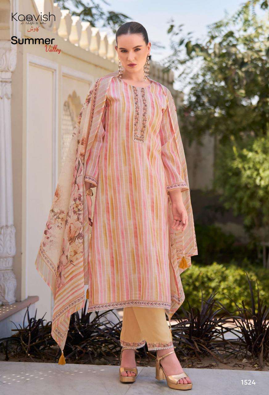 Kaavish summer valley Indian dress materials wholesale