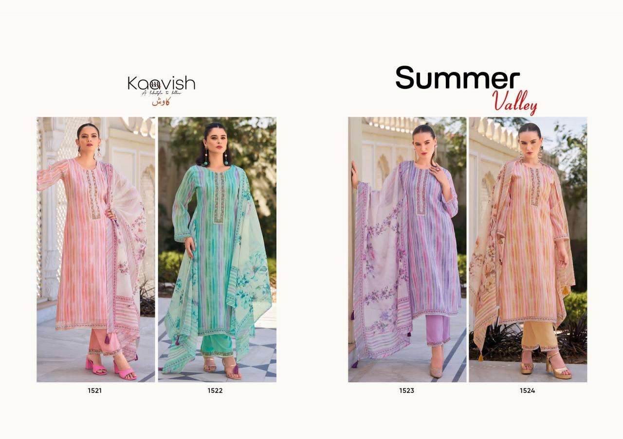 Kaavish summer valley Indian dress materials wholesale