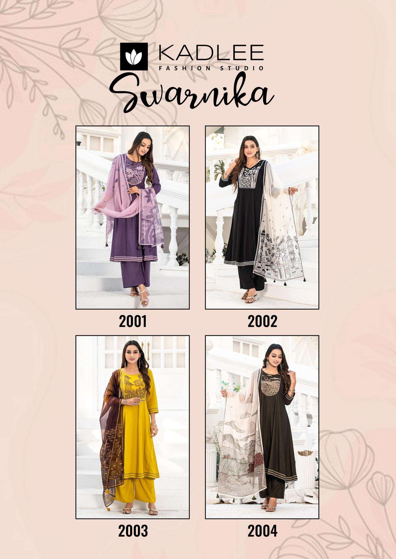 Kadlee swarnika Latest Kurti designs in wholesale