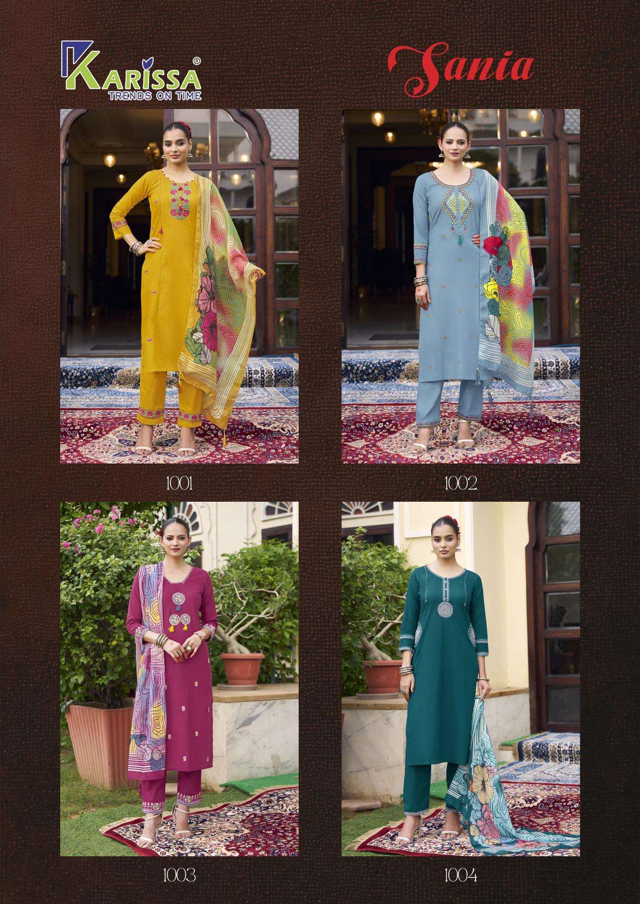 Karissa sania cotton flex 3 Kurti manufacturers in Ahmedabad