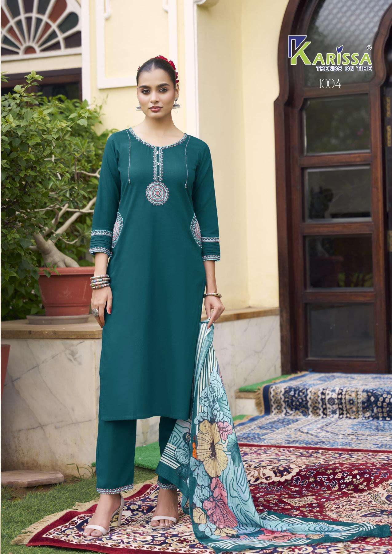 Karissa sania cotton flex 3 Kurti manufacturers in Ahmedabad