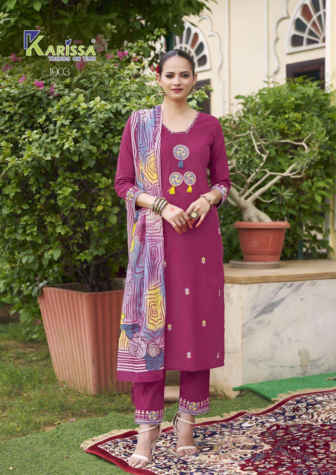 Karissa sania cotton flex 3 Kurti manufacturers in Ahmedabad
