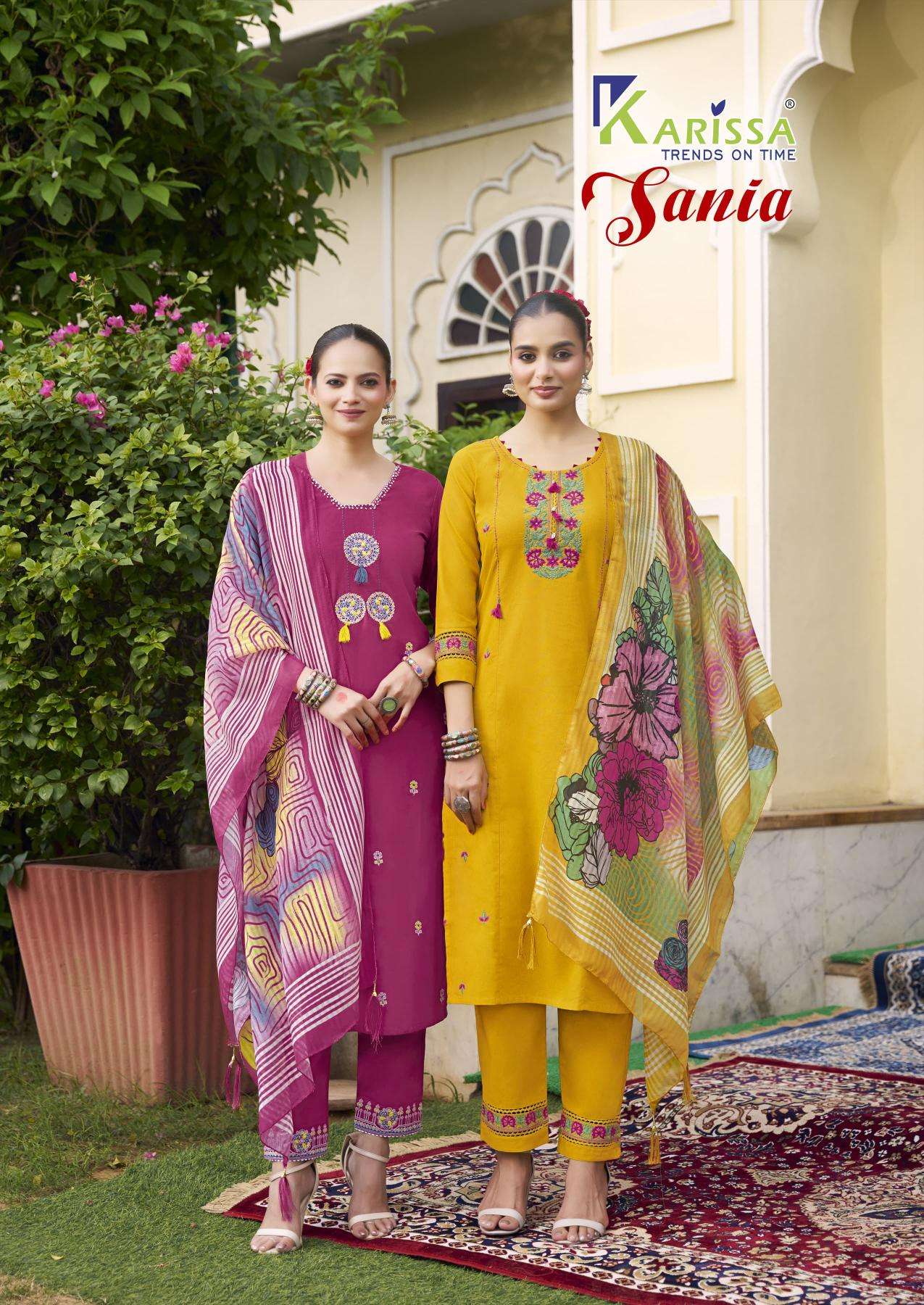 Karissa sania cotton flex 3 Kurti manufacturers in Ahmedabad