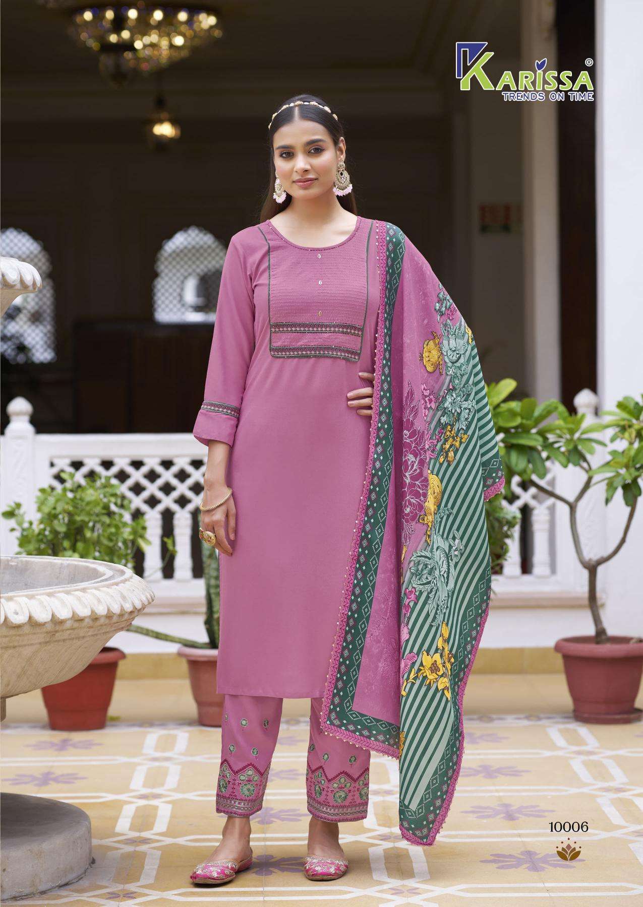 Karissa vidisha vol 10 Designer kurti wholesalers