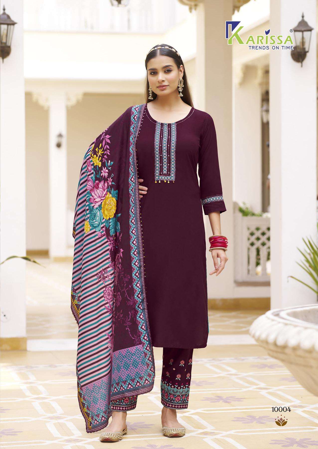 Karissa vidisha vol 10 Designer kurti wholesalers