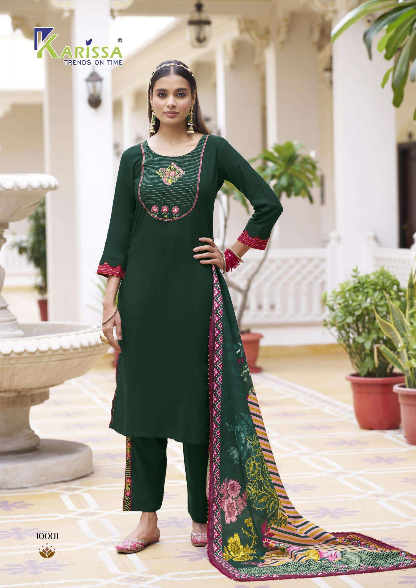 Karissa vidisha vol 10 Designer kurti wholesalers