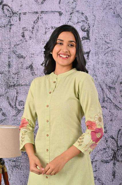 Karma 120 khadi cotton south indian kurti style