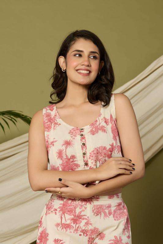 Karma cotton flex coord set indian dress kurti
