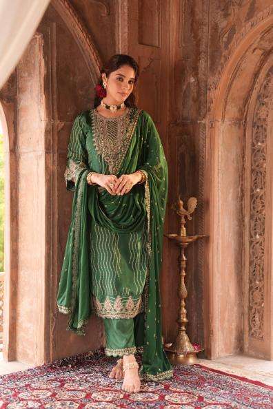 karma crepe designer indian kurti women