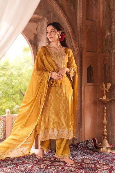 karma crepe designer indian kurti women