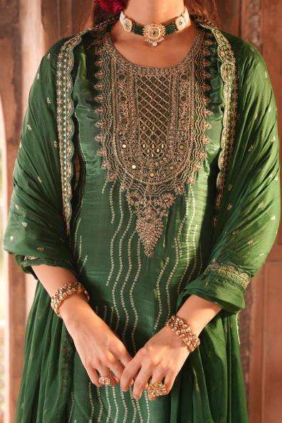 karma crepe designer indian kurti women