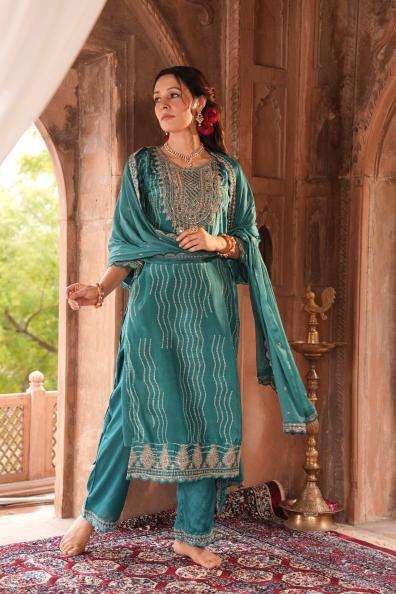 karma crepe designer indian kurti women