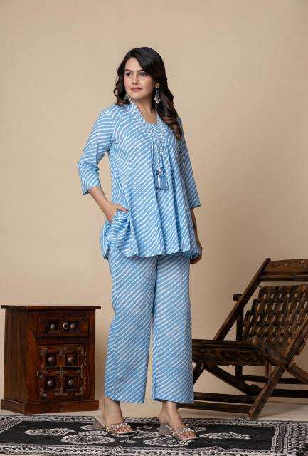 Karma v neck coord set latest designer indian kurtis and tunics