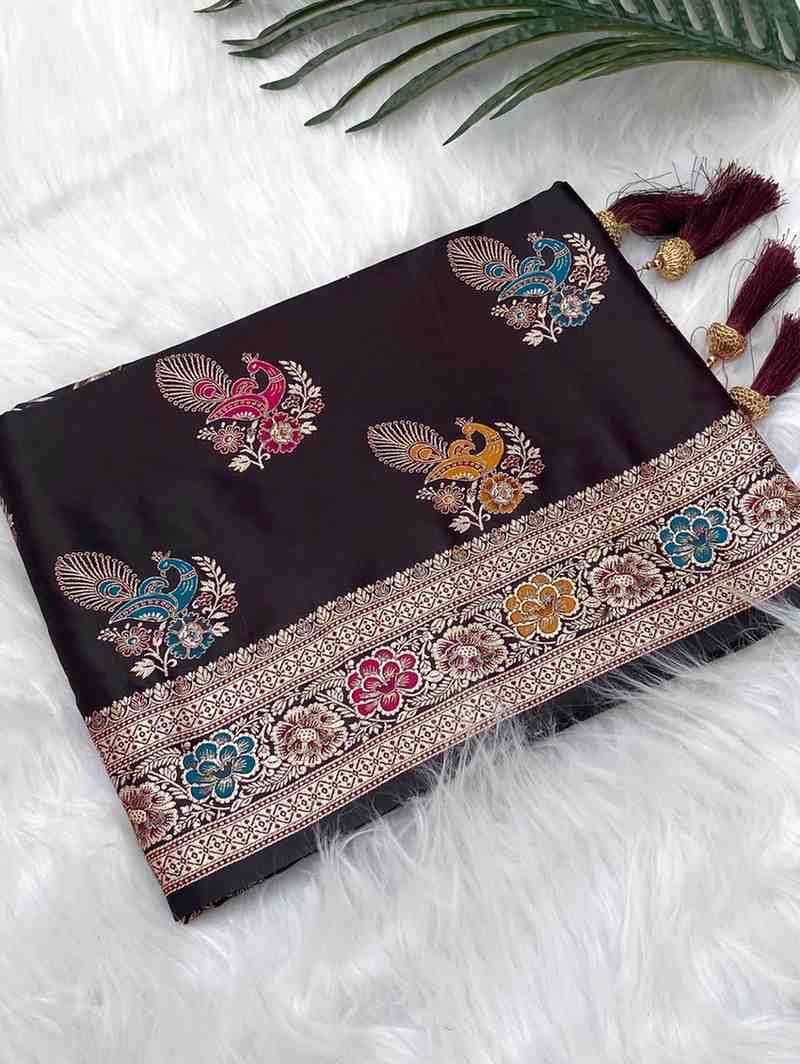 Kc 4025 Traditional Wear Satin Silk Affordable sarees in Ahmedabad
