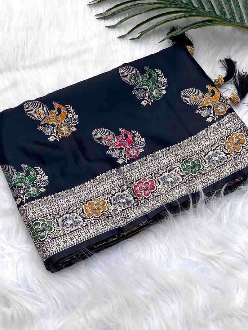 Kc 4025 Traditional Wear Satin Silk Affordable sarees in Ahmedabad