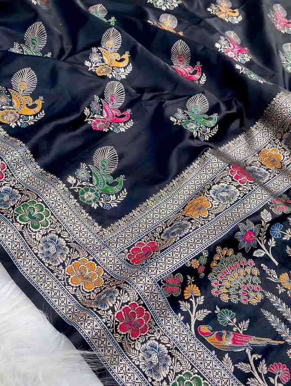 Kc 4025 Traditional Wear Satin Silk Affordable sarees in Ahmedabad