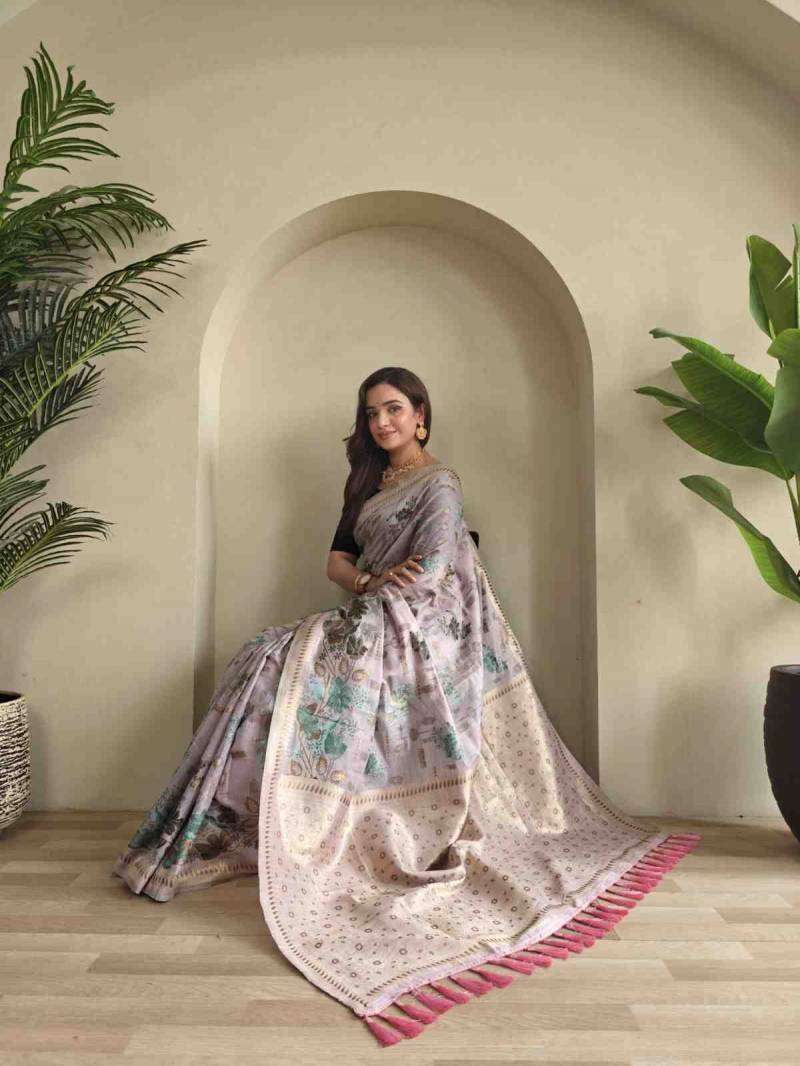 Kc 4026 Festive Wear Cotton Printed sarees in Ahmedabad
