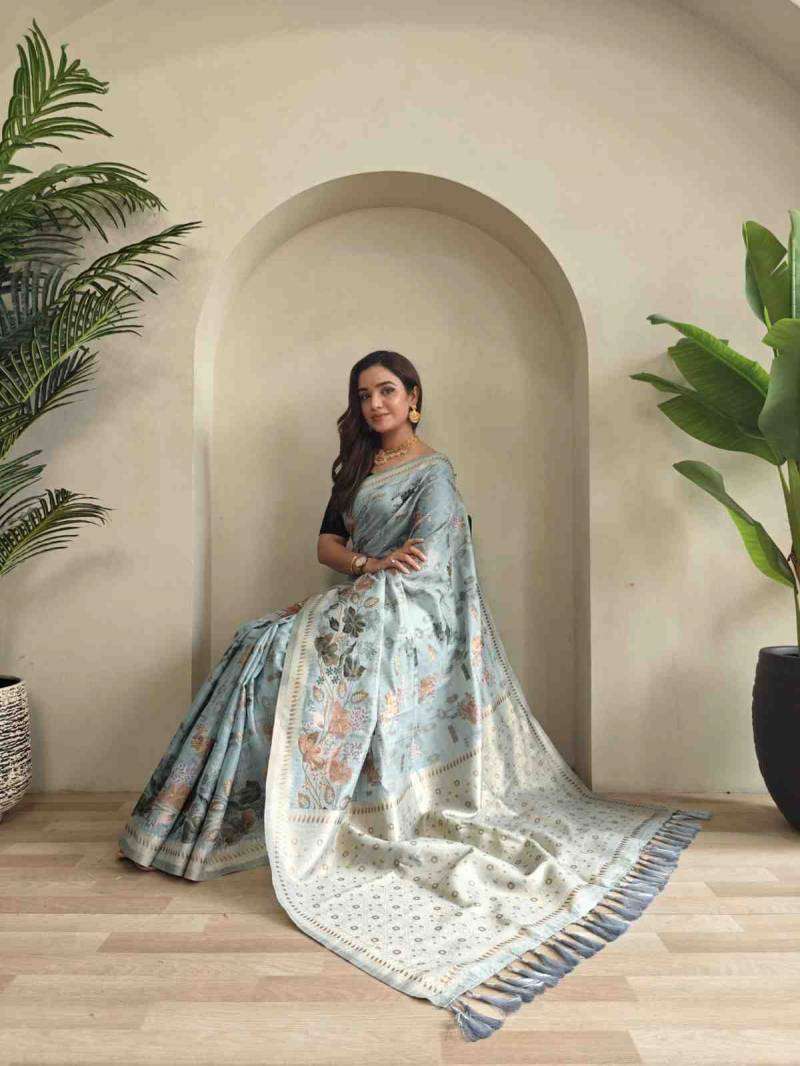Kc 4026 Festive Wear Cotton Printed sarees in Ahmedabad
