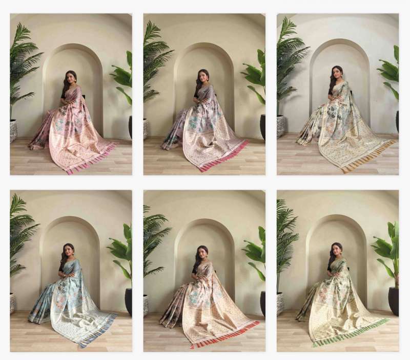 Kc 4026 Festive Wear Cotton Printed sarees in Ahmedabad