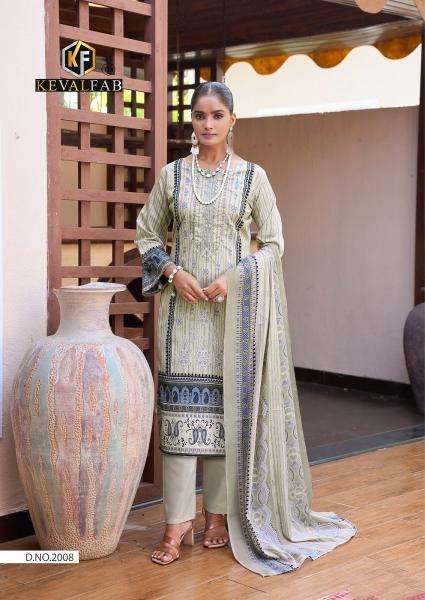 Keval jazmin vol-2 Wholesale dress materials suppliers in Ahmedabad