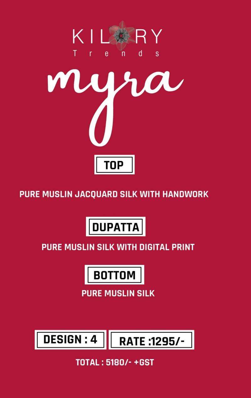 Kilory Myra Wholesale prices on salwar suits