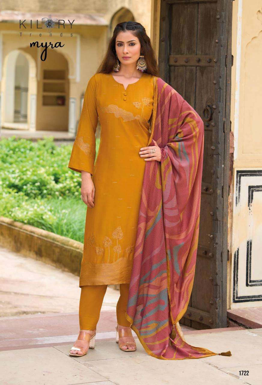 Kilory trends myra Wholesale dress material suppliers