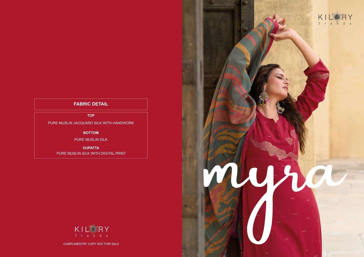 Kilory trends myra Wholesale dress material suppliers