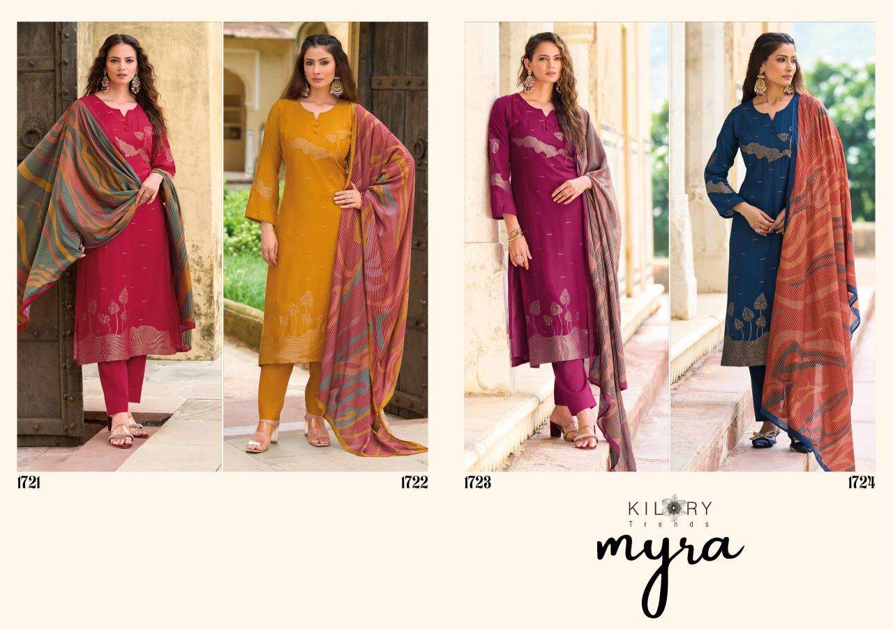 Kilory trends myra Wholesale dress material suppliers