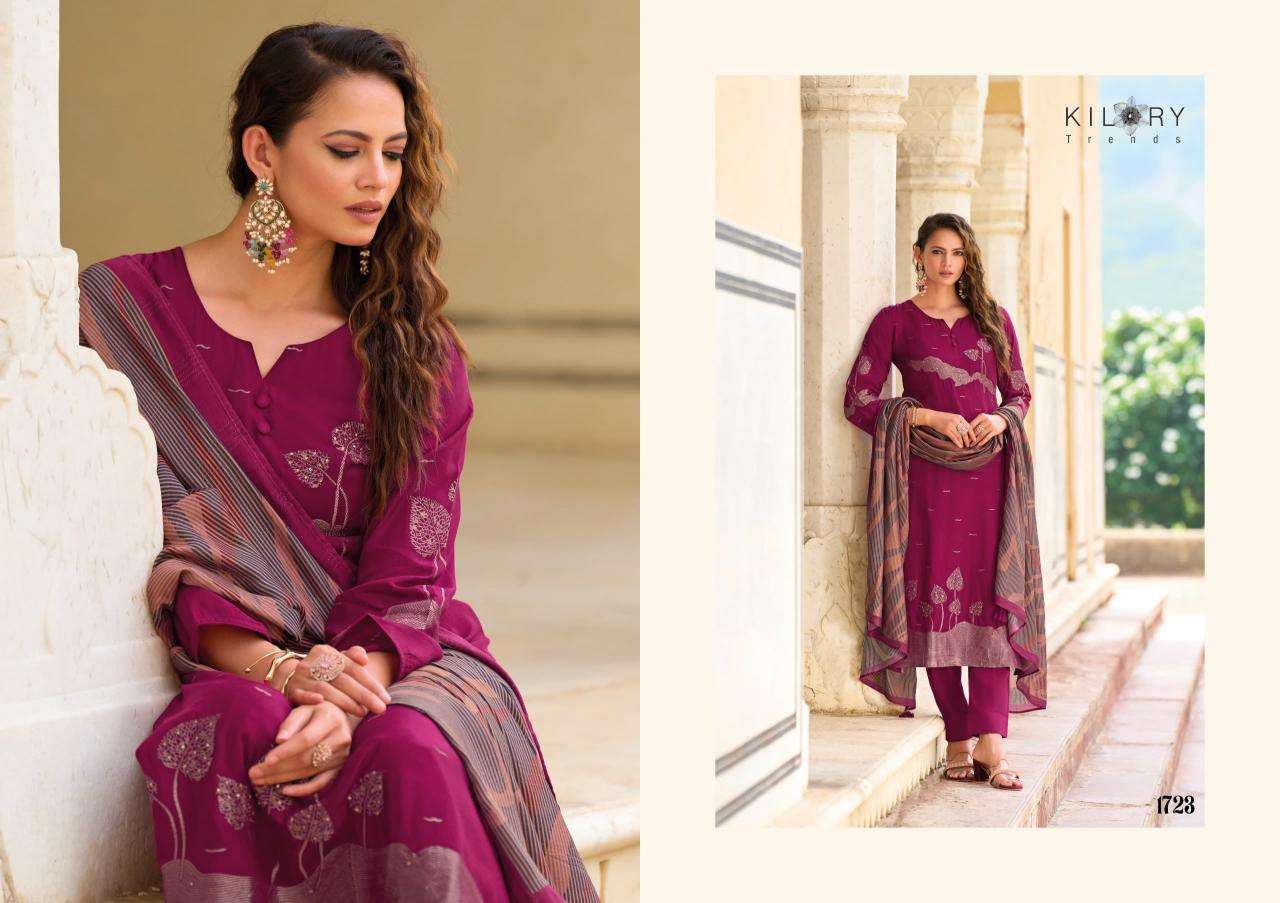 Kilory trends myra Wholesale dress material suppliers