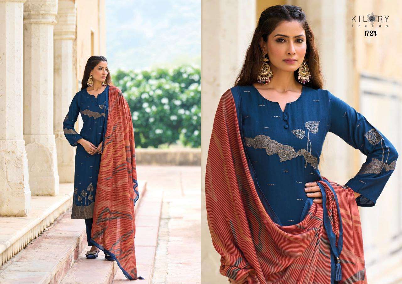 Kilory trends myra Wholesale dress material suppliers
